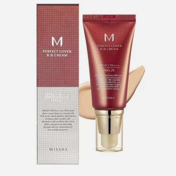 Missha Perfect Cover BB Cream No. 23 Natural Beige - NEW IN BOX EXP - Picture 1 of 4